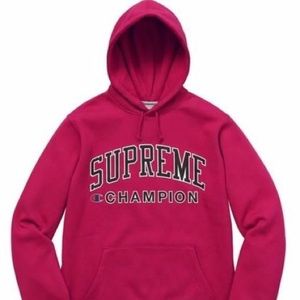 Supreme x champion hoodie